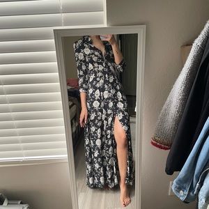 Zara Floral Maxi dress